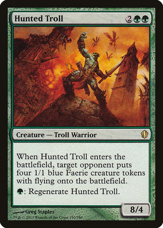 Hunted Troll [Commander 2013] | Sanctuary Gaming
