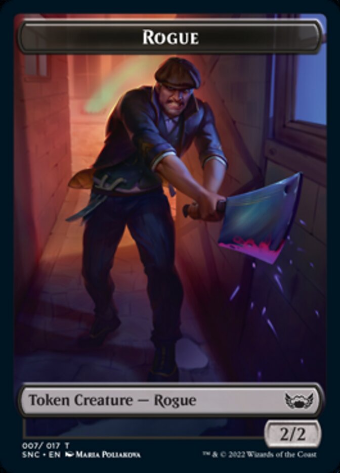 Rogue Token [Streets of New Capenna Tokens] | Sanctuary Gaming