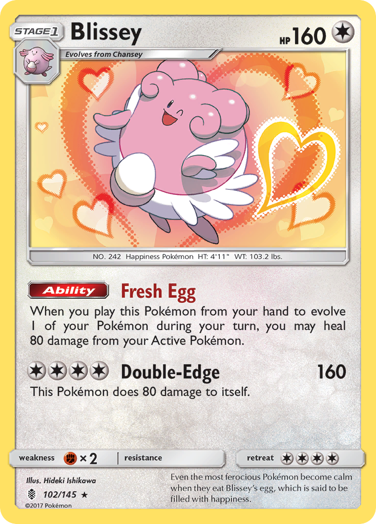 Blissey (102/145) [Sun & Moon: Guardians Rising] | Sanctuary Gaming