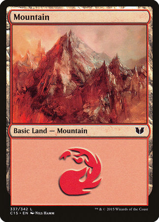 Mountain (337) [Commander 2015] | Sanctuary Gaming