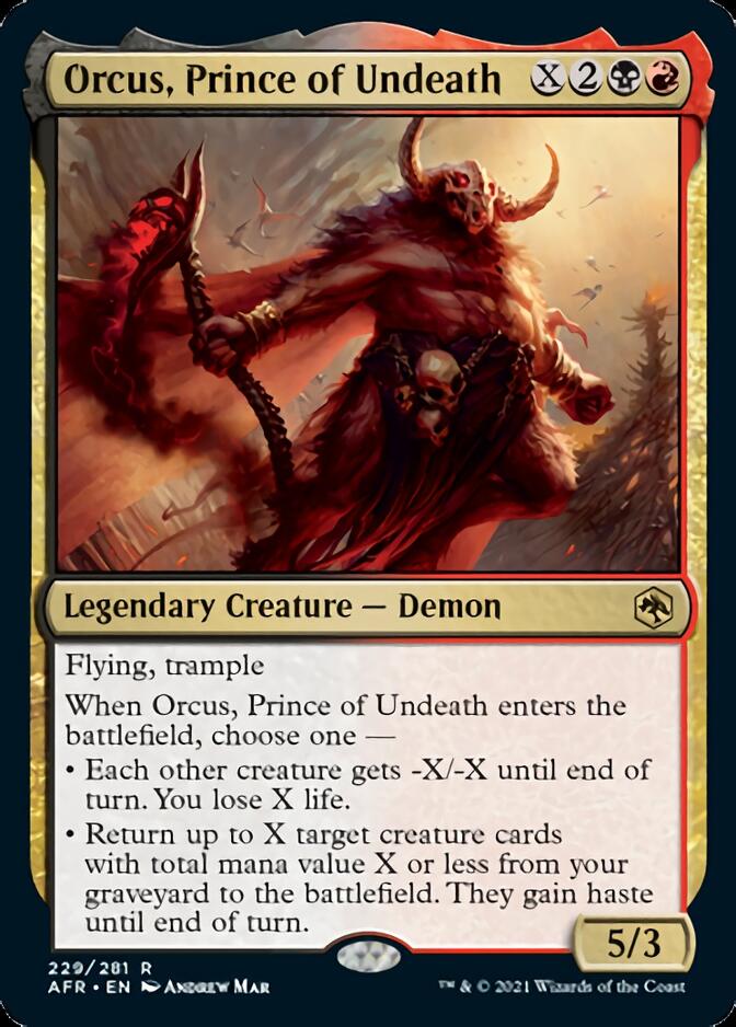 Orcus, Prince of Undeath [Dungeons & Dragons: Adventures in the Forgotten Realms] | Sanctuary Gaming