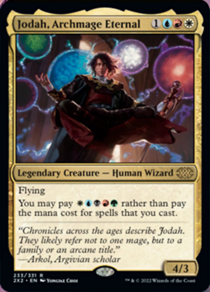 Jodah, Archmage Eternal [Double Masters 2022] | Sanctuary Gaming
