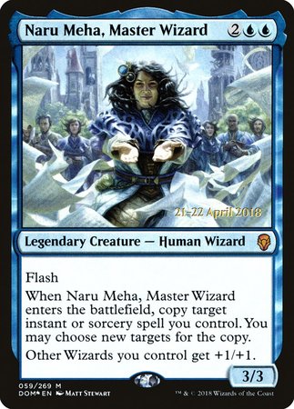 Naru Meha, Master Wizard [Dominaria Promos] | Sanctuary Gaming
