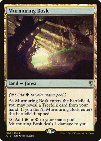 Murmuring Bosk [Commander 2016] | Sanctuary Gaming