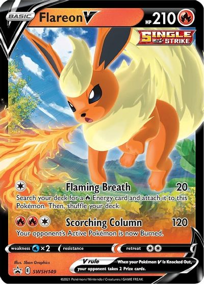 Flareon V (SWSH149) [Sword & Shield: Black Star Promos] | Sanctuary Gaming