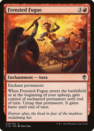 Frenzied Fugue [Commander 2016] | Sanctuary Gaming