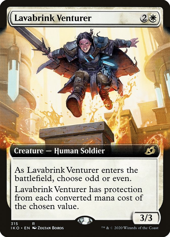 Lavabrink Venturer (Extended Art) [Ikoria: Lair of Behemoths] | Sanctuary Gaming