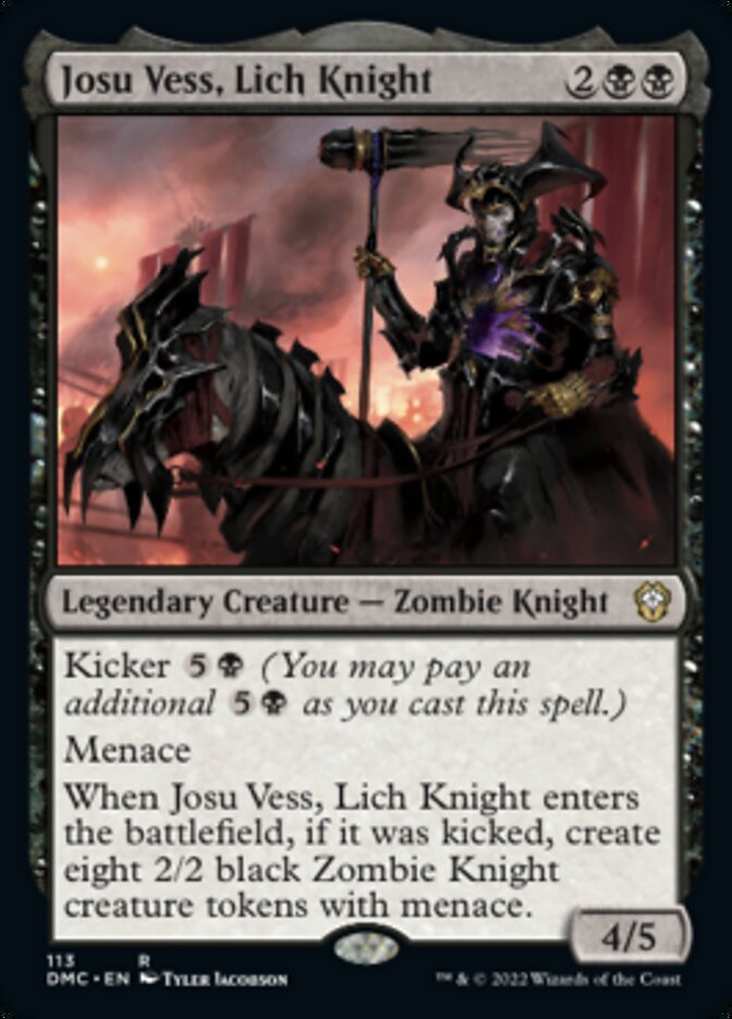 Josu Vess, Lich Knight [Dominaria United Commander] | Sanctuary Gaming