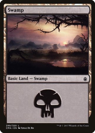 Swamp (299) [Commander Anthology] | Sanctuary Gaming