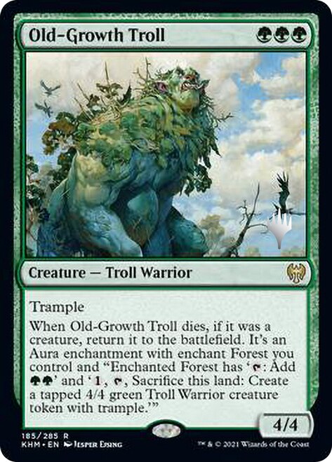 Old-Growth Troll [Kaldheim Promo Pack] | Sanctuary Gaming