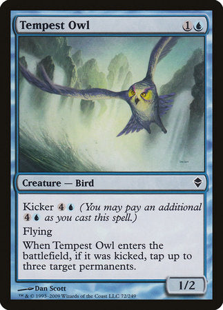 Tempest Owl [Zendikar] | Sanctuary Gaming