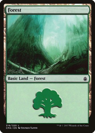 Forest (319) [Commander Anthology] | Sanctuary Gaming