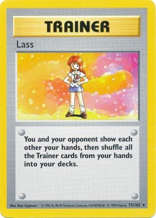 Lass (75/102) [Base Set Shadowless Unlimited] | Sanctuary Gaming