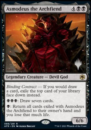 Asmodeus the Archfiend (Promo Pack) [Dungeons & Dragons: Adventures in the Forgotten Realms Promos] | Sanctuary Gaming