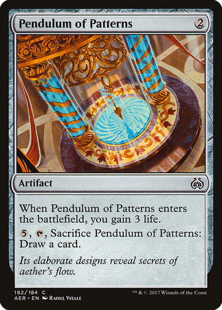 Pendulum of Patterns [Aether Revolt] | Sanctuary Gaming