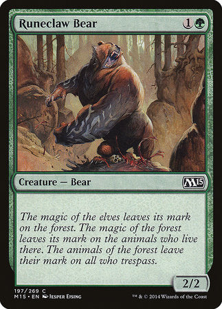 Runeclaw Bear [Magic 2015] | Sanctuary Gaming
