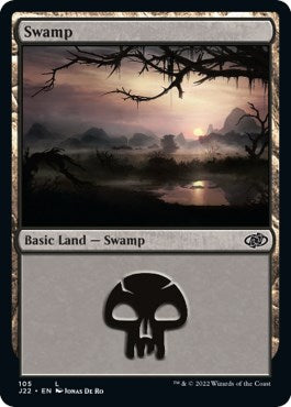 Swamp (105) [Jumpstart 2022] | Sanctuary Gaming