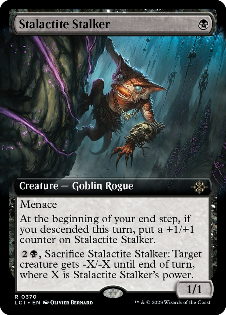 Stalactite Stalker (Extended Art) [The Lost Caverns of Ixalan] | Sanctuary Gaming