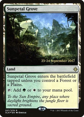 Sunpetal Grove [Ixalan Promos] | Sanctuary Gaming