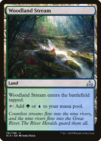Woodland Stream [Rivals of Ixalan] | Sanctuary Gaming