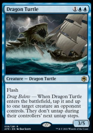 Dragon Turtle (Promo Pack) [Dungeons & Dragons: Adventures in the Forgotten Realms Promos] | Sanctuary Gaming