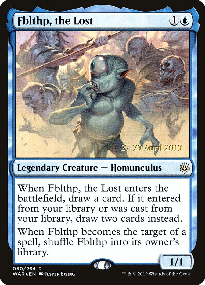 Fblthp, the Lost  [War of the Spark Prerelease Promos] | Sanctuary Gaming