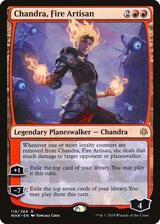 Chandra, Fire Artisan [War of the Spark] | Sanctuary Gaming