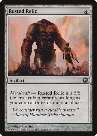 Rusted Relic [Scars of Mirrodin] | Sanctuary Gaming