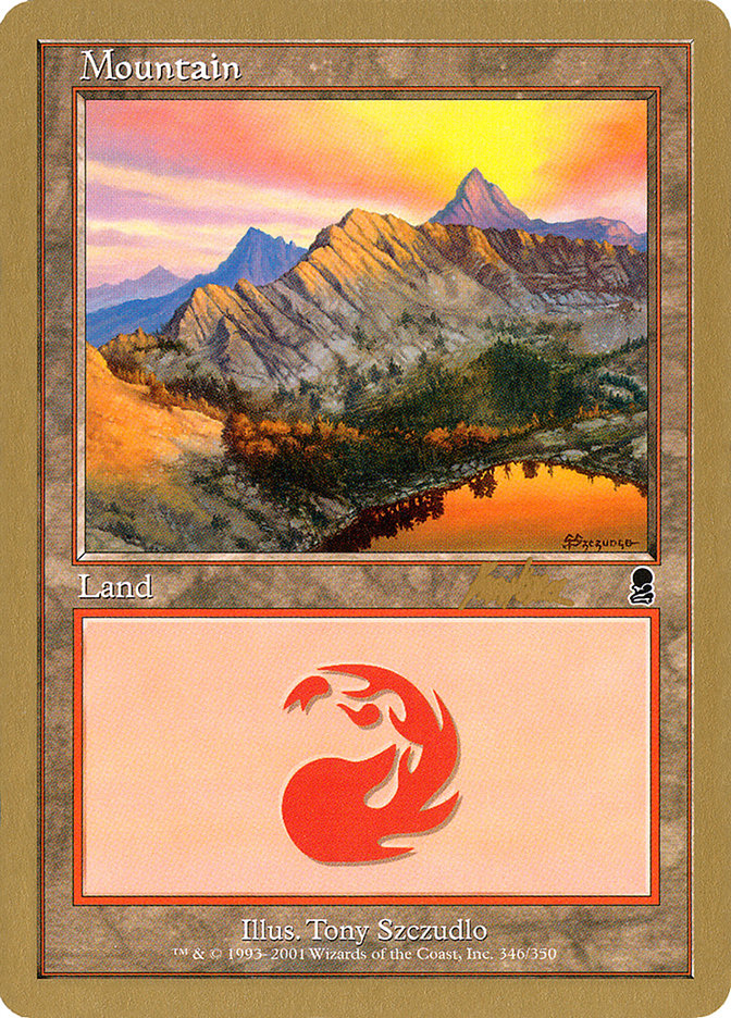 Mountain (bk346) (Brian Kibler) [World Championship Decks 2002] | Sanctuary Gaming