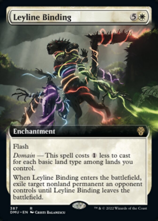Leyline Binding (Extended Art) [Dominaria United] | Sanctuary Gaming
