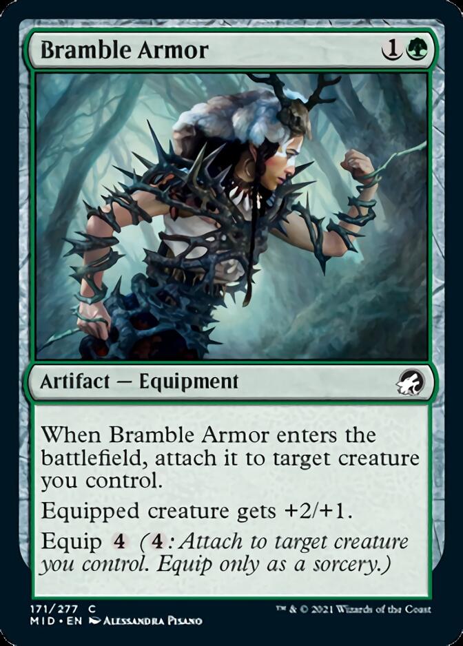 Bramble Armor [Innistrad: Midnight Hunt] | Sanctuary Gaming