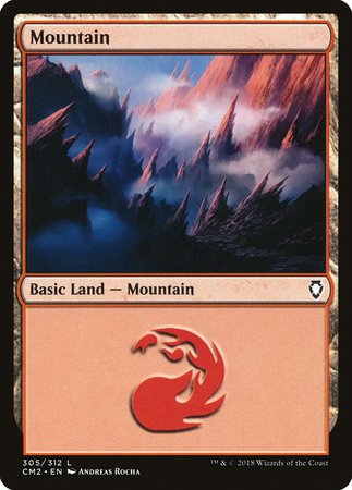 Mountain (305) [Commander Anthology Volume II] | Sanctuary Gaming