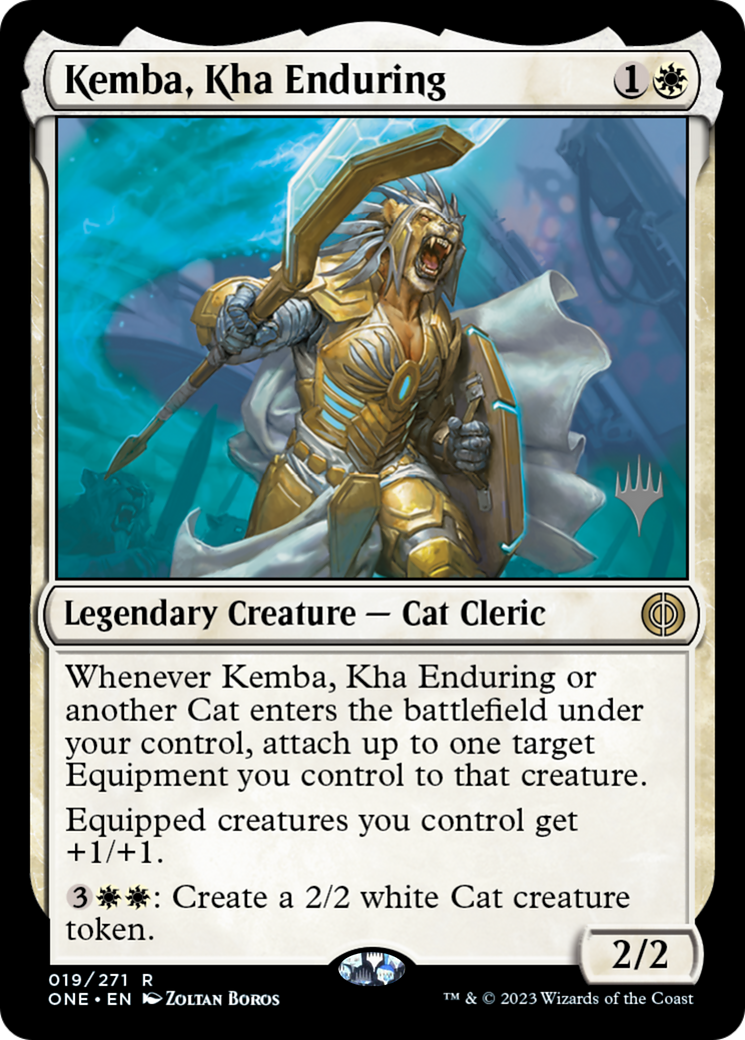 Kemba, Kha Enduring (Promo Pack) [Phyrexia: All Will Be One Promos] | Sanctuary Gaming