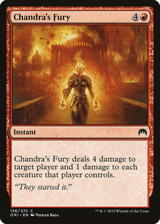 Chandra's Fury [Magic Origins] | Sanctuary Gaming