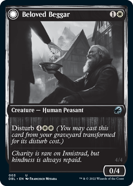 Beloved Beggar // Generous Soul [Innistrad: Double Feature] | Sanctuary Gaming