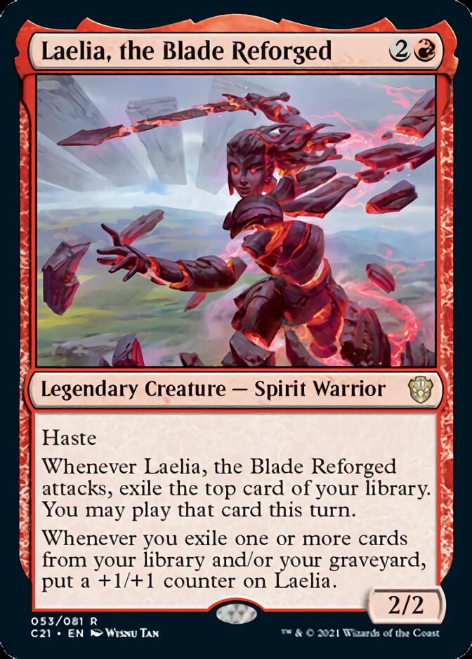 Laelia, the Blade Reforged [Commander 2021] | Sanctuary Gaming
