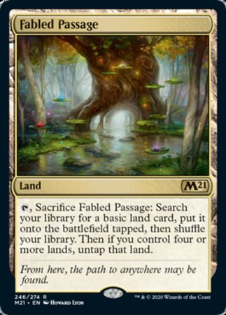 Fabled Passage [Core Set 2021] | Sanctuary Gaming