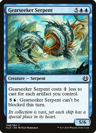 Gearseeker Serpent [Kaladesh] | Sanctuary Gaming