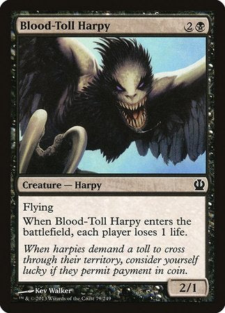 Blood-Toll Harpy [Theros] | Sanctuary Gaming