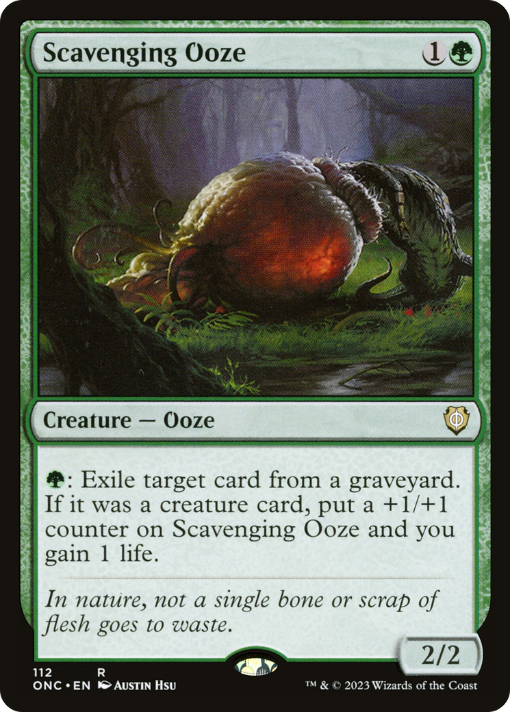Scavenging Ooze [Phyrexia: All Will Be One Commander] | Sanctuary Gaming