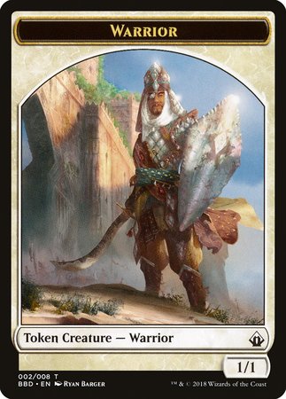 Warrior Token [Battlebond Tokens] | Sanctuary Gaming