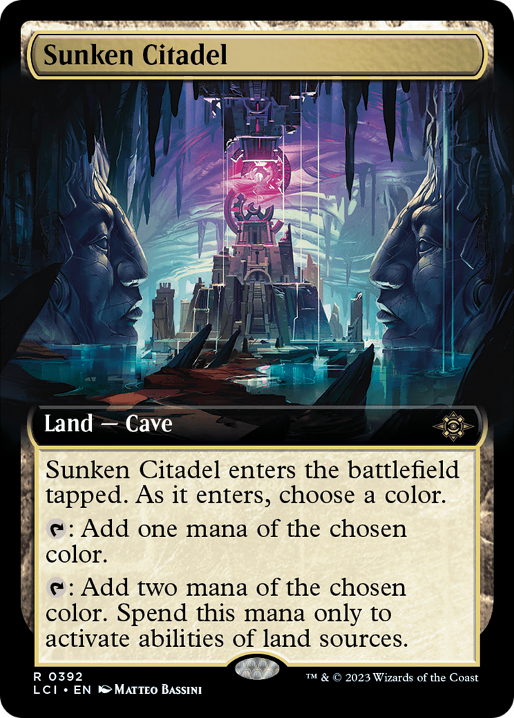 Sunken Citadel (Extended Art) [The Lost Caverns of Ixalan] | Sanctuary Gaming