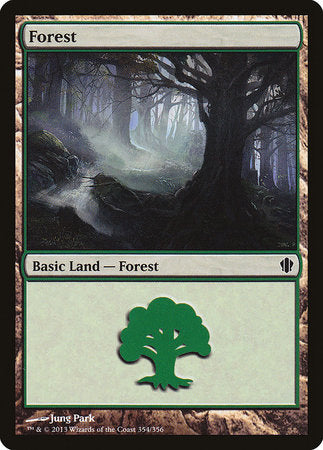 Forest (354) [Commander 2013] | Sanctuary Gaming