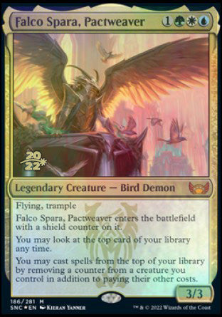 Falco Spara, Pactweaver [Streets of New Capenna Prerelease Promos] | Sanctuary Gaming