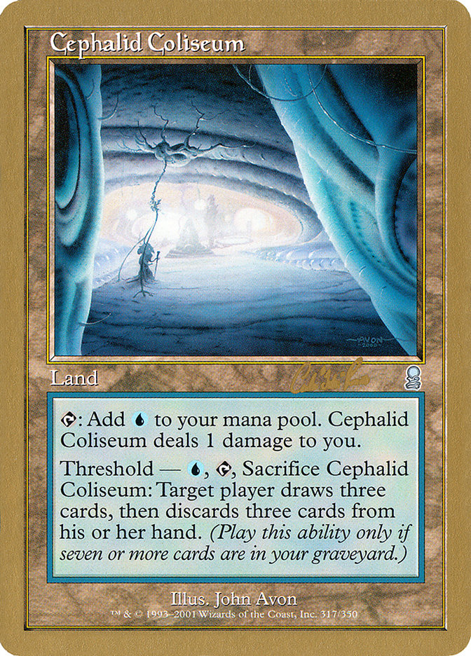 Cephalid Coliseum (Carlos Romao) [World Championship Decks 2002] | Sanctuary Gaming