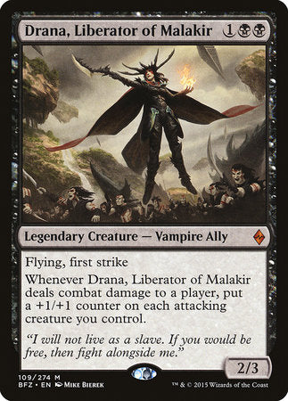Drana, Liberator of Malakir [Battle for Zendikar] | Sanctuary Gaming