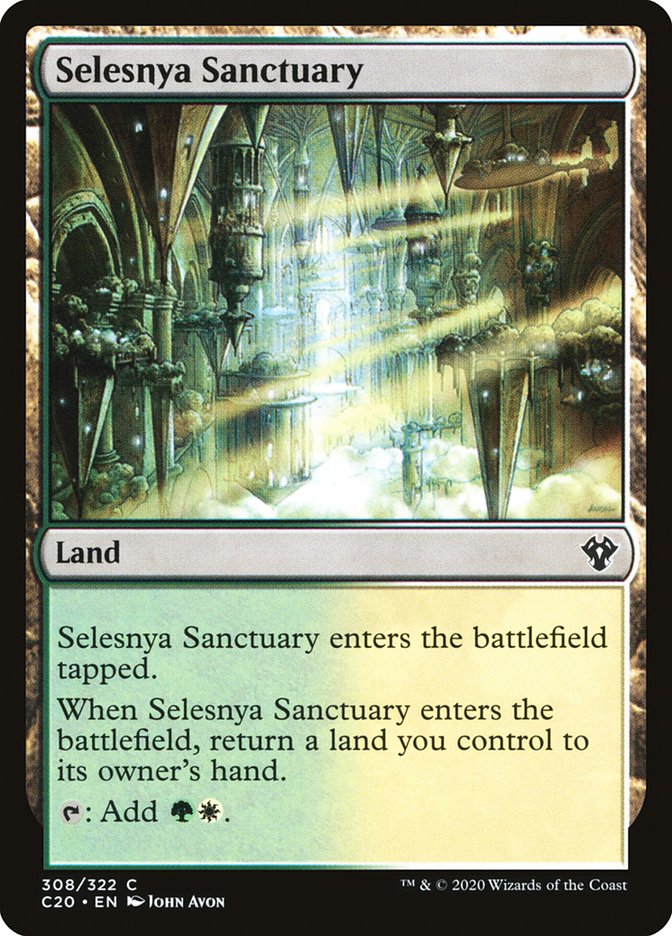 Selesnya Sanctuary [Commander 2020] | Sanctuary Gaming