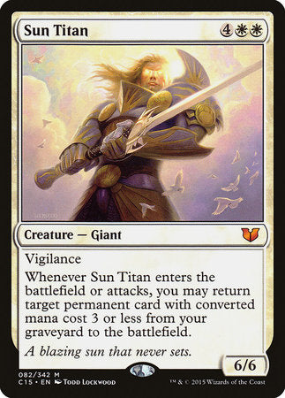 Sun Titan [Commander 2015] | Sanctuary Gaming