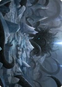 Icebreaker Kraken Art Card [Kaldheim: Art Series] | Sanctuary Gaming