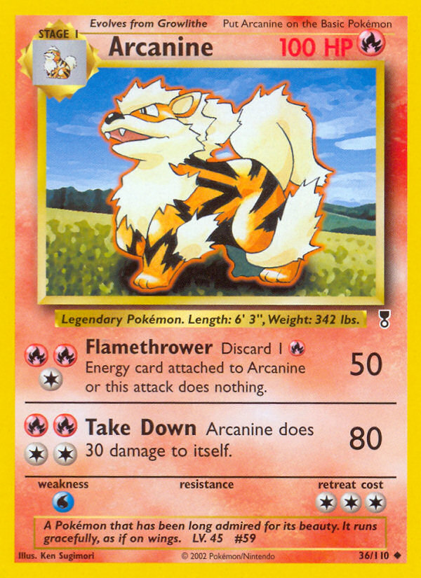 Arcanine (36/110) [Legendary Collection] | Sanctuary Gaming
